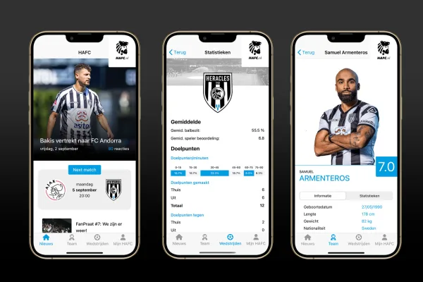 Download de HAFC app voor iPhone