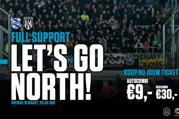 Full support: Let's go North!